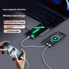 WPG-108 10000mAh Magnetic 22.5W Wireless Power Bank