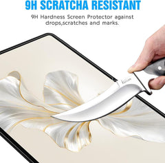 [2 Pack Screen Protector for HONOR Pad 9 12.1 Inch 2024, Tempered Glass Premium Film Guard 9H Hardness Anti-Scratch Anti-Fingerprint Protective HONOR Pad 9