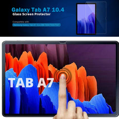 [2-Pack] Screen Protector for Samsung Galaxy Tab A7 10.4 inch 2020 SM-T500/T505/T507 tablet, Tempered Glass, 9H Hardness, Shatterproof, High Definition for Galaxy Tab A7 10.4''