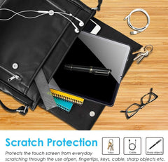 2-Pack Screen Protector for Galaxy Tab S6 Lite 10.4 2024 2022 2020 SM-P610/P615, 9H Hardness Tempered Glass Screen Film Guard HD Clear Samsung Tab S6 Lite 10.4