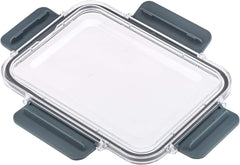 Amazon Basics Large Food Storage Containers - Tritan Plastic Locking, Air Tight, 10 Pieces, Clear