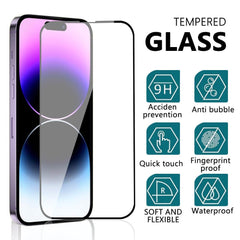 iPhone 16 Pro Max Full Glue Tempered Glass
