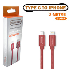 Type-C to IPhone 5AMP Fast Charging Cable