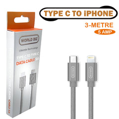 Type-C to IPhone 5AMP Fast Charging Cable
