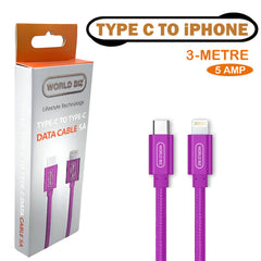 Type-C to IPhone 5AMP Fast Charging Cable