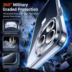 Crystal Clear Bumper Covers for iPhone 15 Pro Max 6.7