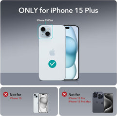 Crystal Clear MagSafe Cover for iPhone 15 Plus - Bulk Buy Opportunity