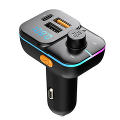 Compact FM Transmitter with Bluetooth Connectivity
