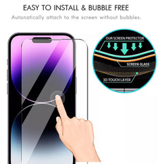 iPhone 16 Pro Clear Tempered Glass