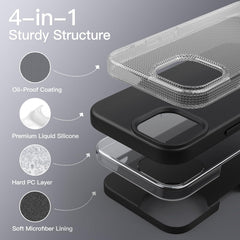 Full-Body Protective Phone Case for iPhone 14 Pro Max - 6.7
