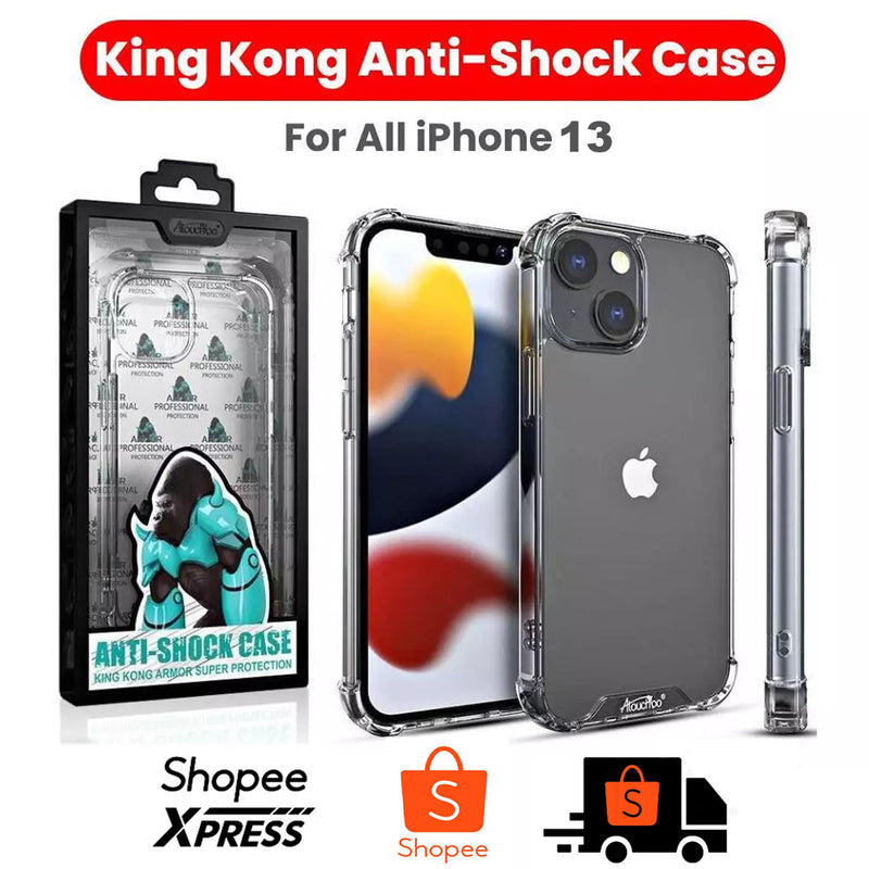 For iPhone 13 Anti-Burst King Kong Cover 