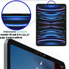 Pair of Tempered Glass Screen Protectors for iPad Pro 12.9" - 2022 Edition