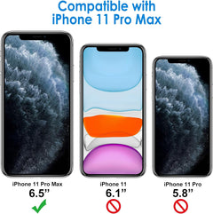 Shockproof Phone Cover - Clear Bumper for iPhone 11 Pro Max 6.5-Inch
