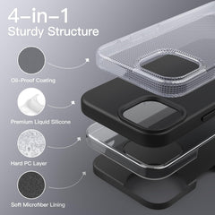 Sleek and silky-soft touch case for iPhone 13(6.1)
