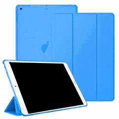 Slim Leather Case for Apple iPad 10.2 (2019) - Angled view showcasing the slim profile
