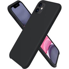 Slim liquid silicone case for iPhone 11