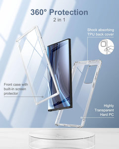 Stock Up on Shockproof Flexible TPU Cases for Samsung S22 Ultra 5G 6.8