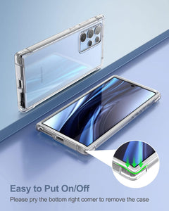 TPU Phone Case for S22 Ultra 5G 6.8 with Shockproof Features -