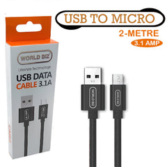 Micro USB Cable, 3.1 AMP Micro Android Charging Lead