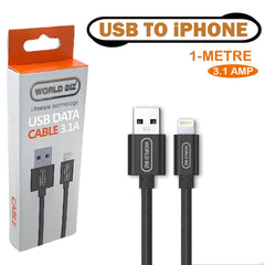 For iPhone Charger Cable USB Fast Charging Lead