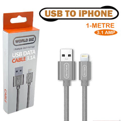 For iPhone Charger Cable USB Fast Charging Lead