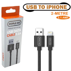 For iPhone Charger Cable USB Fast Charging Lead