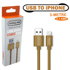 For iPhone Charger Cable USB Fast Charging Lead