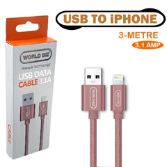 For iPhone Charger Cable USB Fast Charging Lead