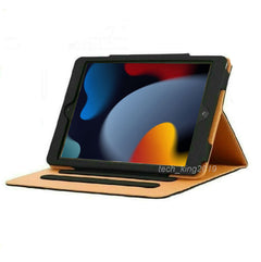 iPad 10.2 TAN Leather Smart Cover