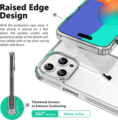 iPhone 14 Pro 6.1 Transparent Silicone Cover