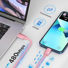 iPhone Fast Charger with Long Type C Cable