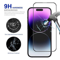 iPhone 15 Full Glue Tempered Glass